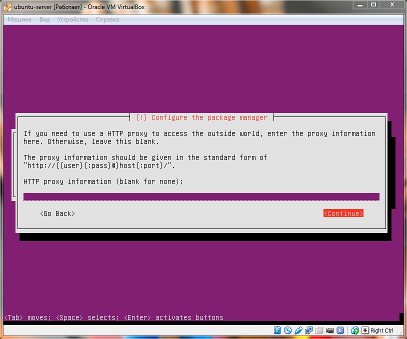 Ubuntu Server. HTTP - прокси